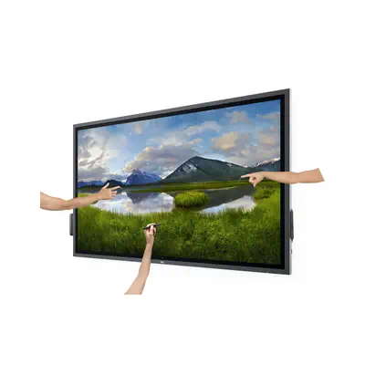DELL P6524QT Écran d'affichage dynamique Écran plat interactif 163,9 cm (64.5") LCD 350 cd/m² 4K Ult - Dell - Affichage - visuel 8