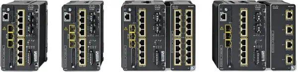 Cisco Catalyst IE3500 Géré L2/L3 Gigabit Ethernet (10/100/1000) Noir - Switchs et Hubs - visuel 1