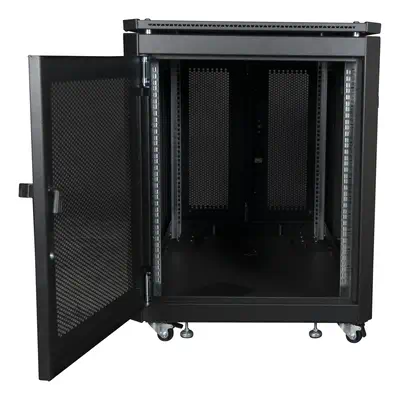 LOGON RSL12U61BL étagère 12U Rack autonome Noir - Rack et Armoire - visuel 2