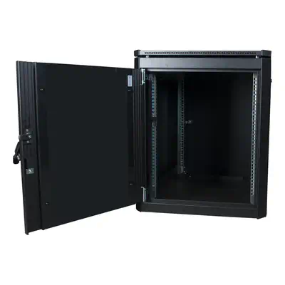 LOGON RDL16U61BL étagère 16U Rack autonome Noir - Rack et Armoire - visuel 1