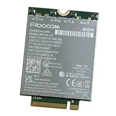 DELL DW5823E Interne WWAN 1000 Mbit/s - Dell - Carte Réseau - visuel 1