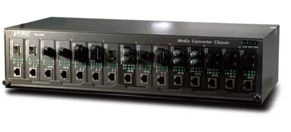 PLANET MC-1500 convertisseur de support réseau Noir - Accessoire Réseau - visuel 1