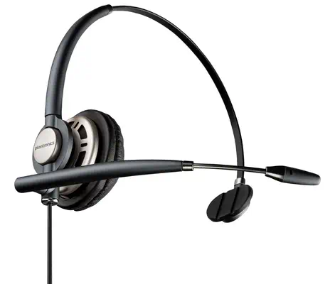 Micro-casque Poly EncorePro HW710 Une seule oreillette + étui de transport + déconnexion rapide - HP - Casque Micro - visuel 1