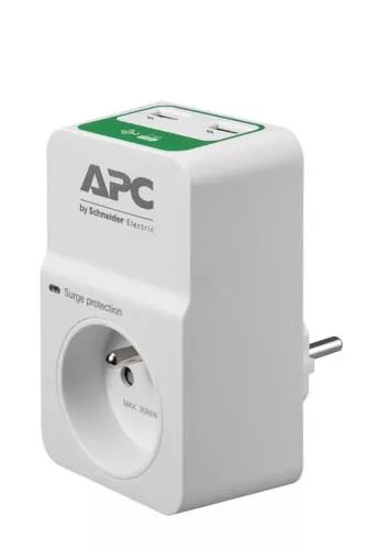 Revendeur officiel APC Essential SurgeArrest 1 Outlet 230V 2 Port USB Charger