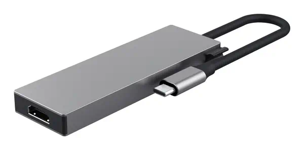 Trust 26062 hub & concentrateur USB Type-C Gris - Connectique - visuel 3
