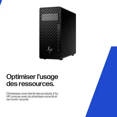 HP DW8E5ET PC/poste de travail Intel Core Ultra 9 285K 48 Go DDR5-SDRAM 1 To SSD Windows 11 Pro Towe - Station de Travail - visuel 6