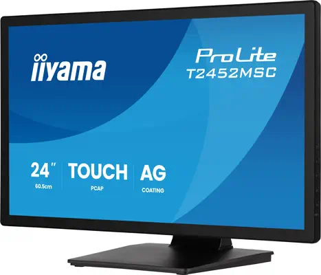 iiyama ProLite T2452MSC-B2AG écran plat de PC 61 cm (24") 1920 x 1080 pixels Full HD LED Écran tacti - Ecran Numérique Interactif - visuel 4