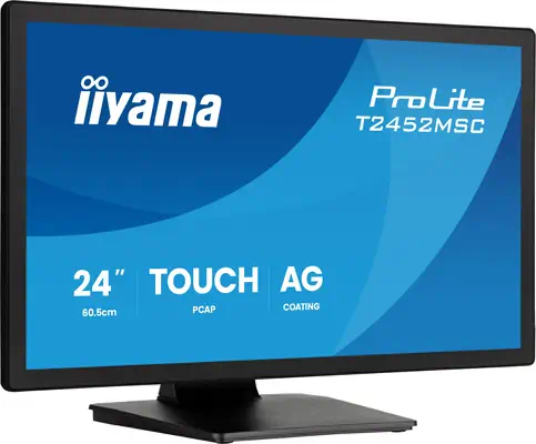 iiyama ProLite T2452MSC-B2AG écran plat de PC 61 cm (24") 1920 x 1080 pixels Full HD LED Écran tacti - Ecran Numérique Interactif - visuel 2