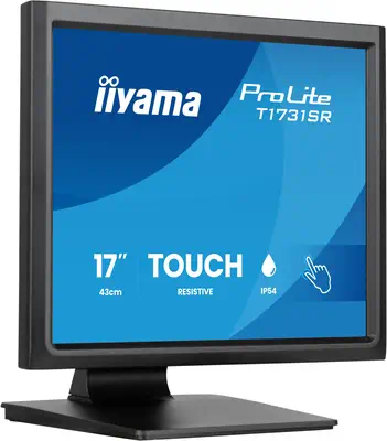 iiyama ProLite T1731SR-B2S écran plat de PC 43,2 cm (17") 1280 x 1024 pixels SXGA LCD Écran tactile  - Ecran Ordinateur - visuel 2