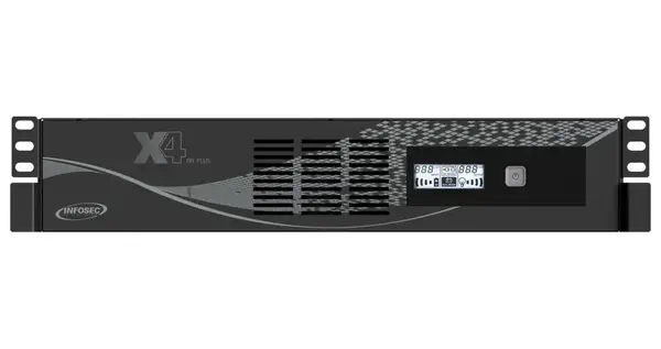 Infosec X4 1000 RM Plus alimentation d'énergie non interruptible Interactivité de ligne 1 kVA 600 W  - Onduleur - visuel 1