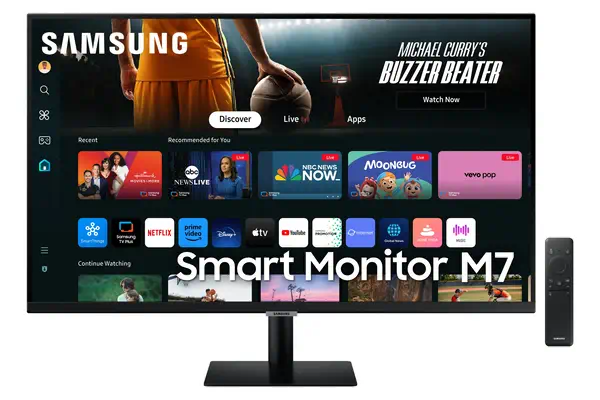 32" Smart Monitor M7 M70D UHD - Samsung - Ecran Ordinateur - visuel 1