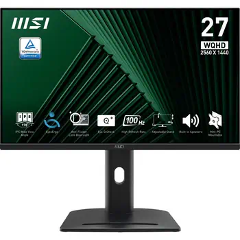 Avantages Ecran Ordinateur MSI PRO MP275QPG