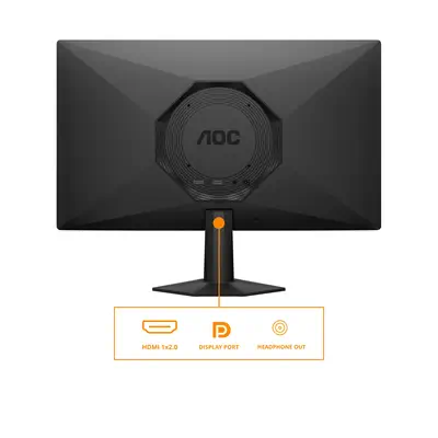 AOC 24G50F écran plat de PC 60,5 cm (23.8") 1920 x 1080 pixels Full HD LED Noir - Ecran Ordinateur - visuel 4