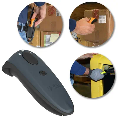 Socket Mobile DuraScan D740 Lecteur de code barre portable 1D/2D LED Gris - Lecteur code barre - visuel 4