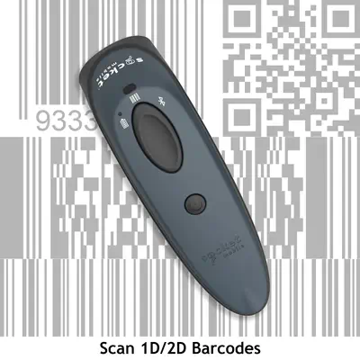 Socket Mobile DuraScan D740 Lecteur de code barre portable 1D/2D LED Gris - Lecteur code barre - visuel 5