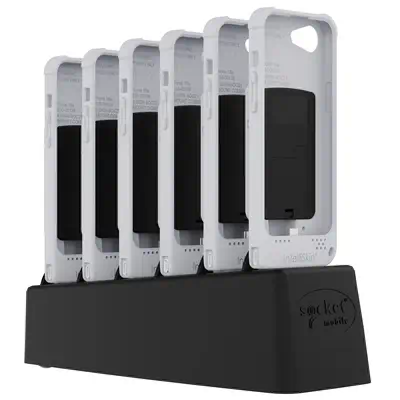 Socket Mobile DuraSled DS840 Lecteur de code-barres pour Smartphone 1D/2D Gris, Noir - Lecteur code barre - visuel 1