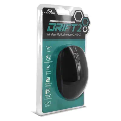 ADVANCE Drift 2 souris Bureau Ambidextre RF sans fil 1600 DPI - Souris - visuel 4
