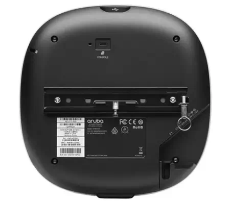 HPE Aruba Networking Q9H62AR point d'accès réseaux locaux sans fil 5375 Mbit/s Blanc Connexion Ether - Borne Wifi - visuel 2