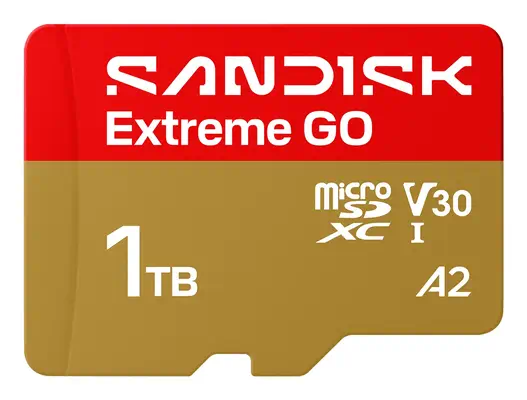 SanDisk Extreme GO 1 To MicroSDXC UHS-I - Sandisk - Carte Mémoire - visuel 1
