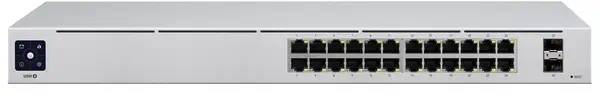 Ubiquiti UniFi USW-24 commutateur réseau Géré L2 Gigabit Ethernet (10/100/1000) Argent - Switchs et Hubs - visuel 1