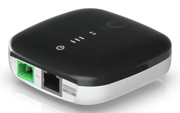 Ubiquiti WaveFiber ONU convertisseur de support réseau 2488 Mbit/s 1490 nm Noir, Blanc - Accessoire Réseau - visuel 1