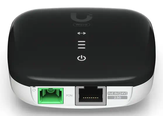Ubiquiti WaveFiber ONU convertisseur de support réseau 2488 Mbit/s 1490 nm Noir, Blanc - Accessoire Réseau - visuel 4