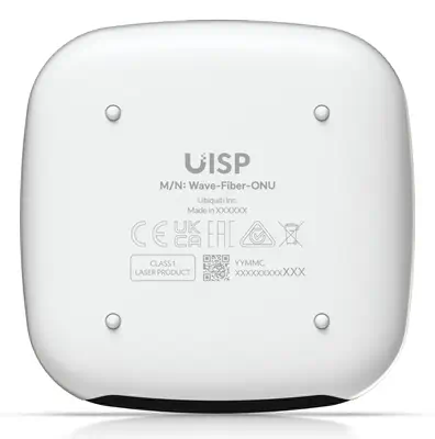 Ubiquiti WaveFiber ONU convertisseur de support réseau 2488 Mbit/s 1490 nm Noir, Blanc - Accessoire Réseau - visuel 3