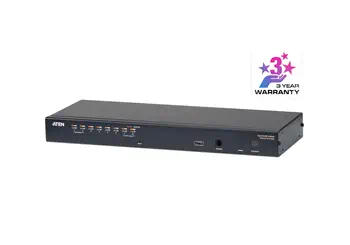 Avis Commutateur KVM (DisplayPort, HDMI, DVI, VGA) multi-interface Cat 5 à 8 ports