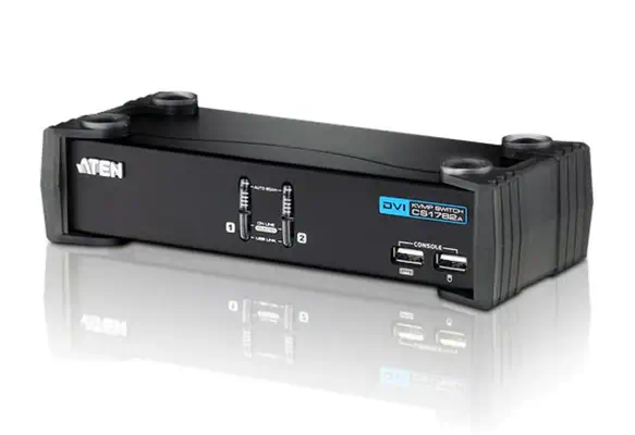 ATEN Commutateur KVMP™ DVI/audio USB 2 ports - Accessoire Réseau - visuel 1