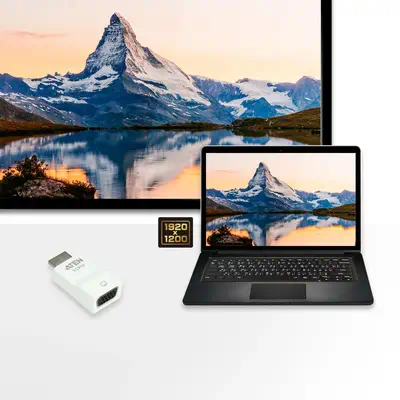 ATEN Adaptateur HDMI vers VGA - Accessoire Affichage - visuel 3