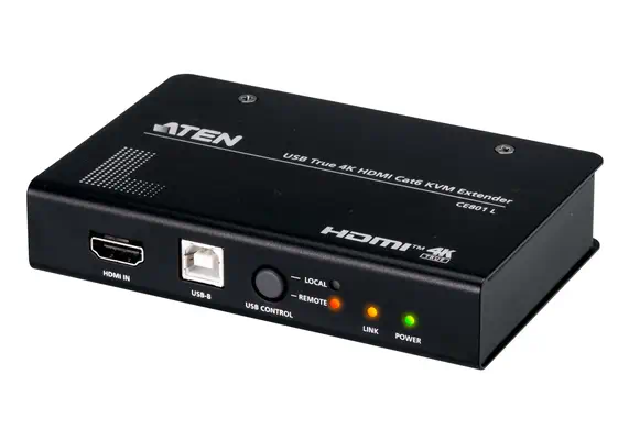 ATEN Extension KVM USB True 4K HDMI Cat 6 (4K à 70 m) - Accessoire Affichage - visuel 2