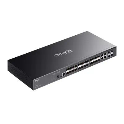 TP-Link SG5428XF commutateur réseau Géré L3 Noir - Switchs et Hubs - visuel 3