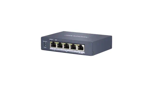 Hikvision DS-3E0505HP-E commutateur réseau Non-géré Gigabit Ethernet (10/100/1000) Connexion Etherne - Switchs et Hubs - visuel 1