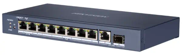 Hikvision DS-3E0510HP-E commutateur réseau Non-géré Gigabit Ethernet (10/100/1000) Connexion Etherne - Switchs et Hubs - visuel 1
