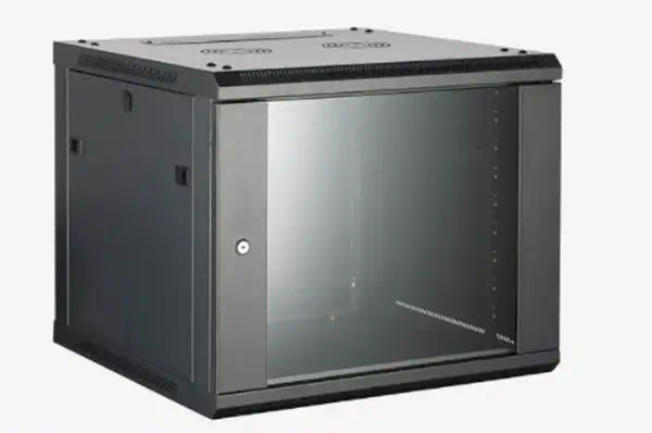 Hikvision DS-XS6412-S/B étagère 12U Rack monté sur le mur Noir - Rack et Armoire - visuel 1