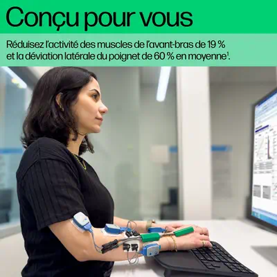 Clavier sans fil ergonomique HP 960 - visuel 4