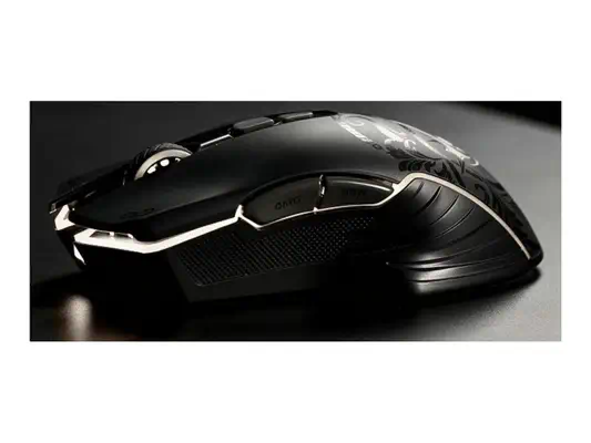 LEXIP BLACK FLAG RESYNCED TATOO WIRELESS MOUSE - Pixminds - Périphérique Informatique - visuel 2