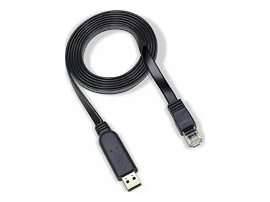 HPE Aruba Networking USBA-RJ45 PC-to-Switch PIN6TX-3RX 2.5m Cable - Câble RJ et Fibre optique - visuel 2