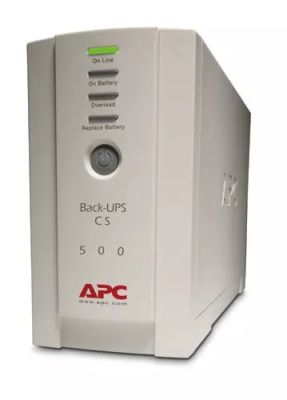 Achat APC BACK UPS CS 500 OFF LINE PORT USB ET PORT SERIE POWERCHUTE et autres produits de la marque APC