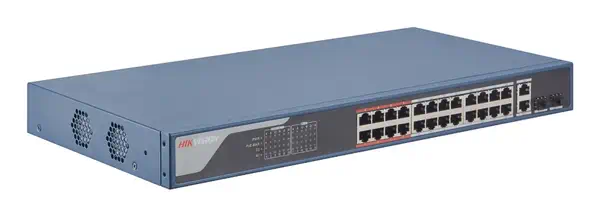 Hikvision DS-3E1326P-EI(B) commutateur réseau Géré Fast Ethernet (10/100) Connexion Ethernet, suppor - Switchs et Hubs - visuel 1