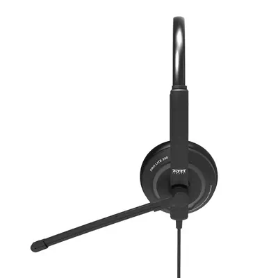Port Designs PORT Connect 912005 casque Avec fil Arceau Appels/Musique USB Type-C / USB Type-A Noir - Casque Micro - visuel 5