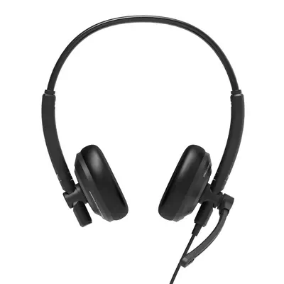 Port Designs PORT Connect 912005 casque Avec fil Arceau Appels/Musique USB Type-C / USB Type-A Noir - Casque Micro - visuel 4