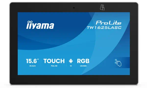 iiyama TW1625LASC-B3PNR écrans d’affichage de salle de réunion 39,6 cm (15.6") 1920 x 1080 pixels LE - Ecran Ordinateur - visuel 5