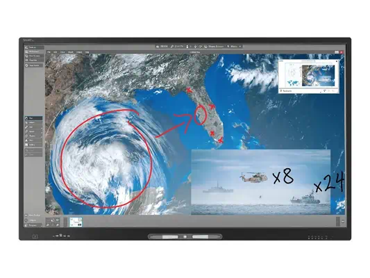 SMART Board M086-V5 86p Pro interactive display high secure TAA - Affichage dynamique - visuel 2