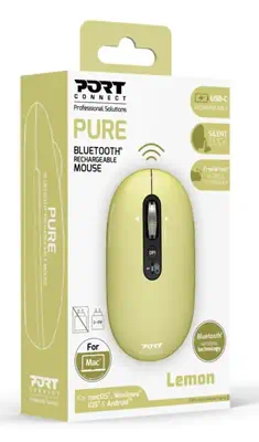 Port Designs PORT Connect PURE MAC souris Universel Ambidextre Bluetooth Optique 3200 DPI - Souris - visuel 7