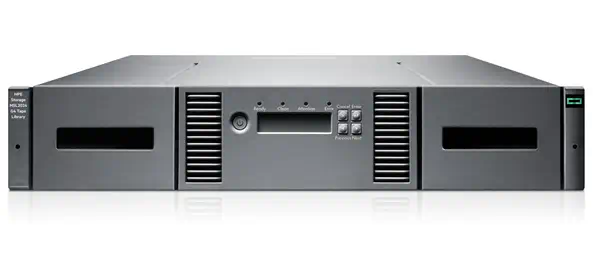 HPE Storage MSL2024 Gen4 0-drive 24-slot Tape Library - Lecteur de bande - visuel 1