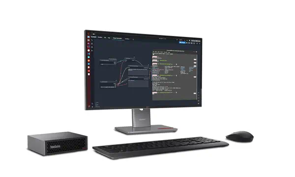 Lenovo ThinkStation PGX GB10 128 Go LPDDR5x-SDRAM 4 To SSD DGX OS Mini Tower Mini PC Noir - Station de Travail - visuel 10