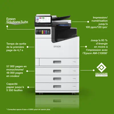 WorkForce Enterprise AM-C10000 A3 couleur, 100 ppm, imprimante multifonction - Epson - Multifonctions Jet d'encre - visuel 1