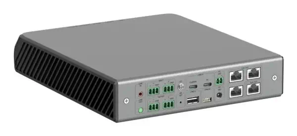 Hikvision DS-QAPPU1212-N processeur AV Gris - Visioconférence - visuel 3