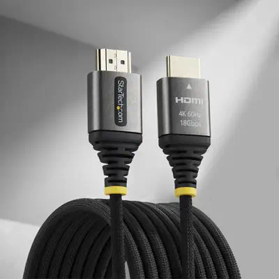 Câble HDMI Haute Vitesse Certifié Premium 2m (6ft), Ultra Flexible, 4K 60Hz/1440p 144Hz avec HDR10/A - StarTech - Switchs et Hubs - visuel 4